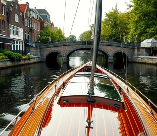Luxe sloep huren in haarlem: genieten van de grachten en zon